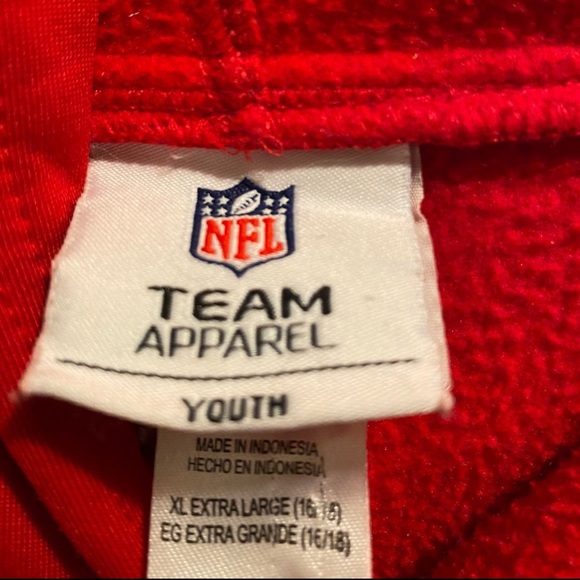 Atlanta Falcons NFL Team Color hoodie. Youth X-Large 16/18. - Picture 5 of 5